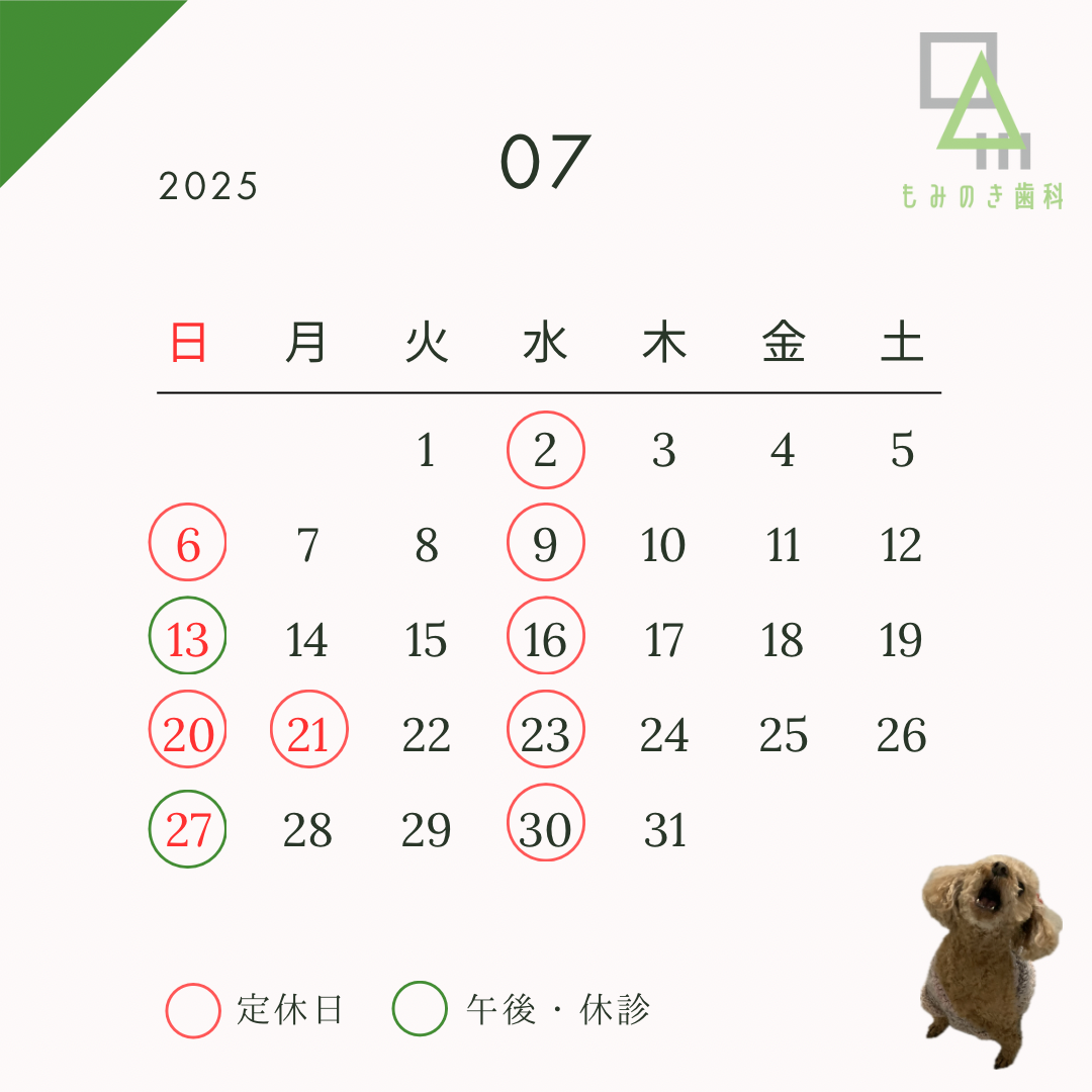 定休日
