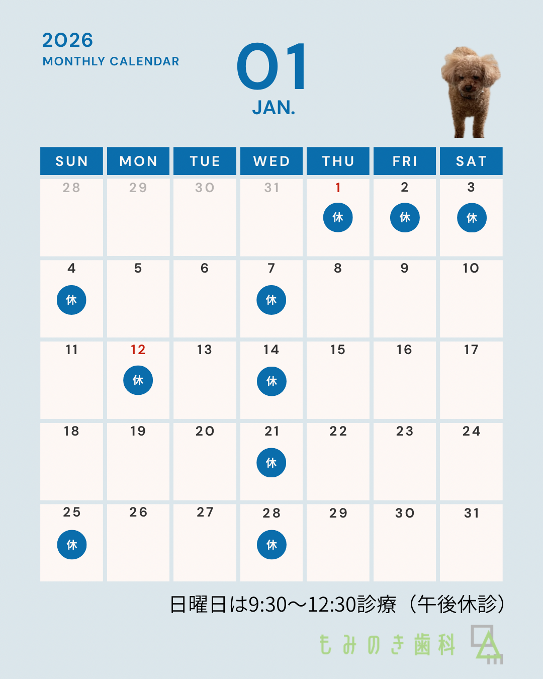 カラフル　シンプル　2026年　1月〜12月　カレンダー 月間　スケジュール　 Instagram投稿(45)