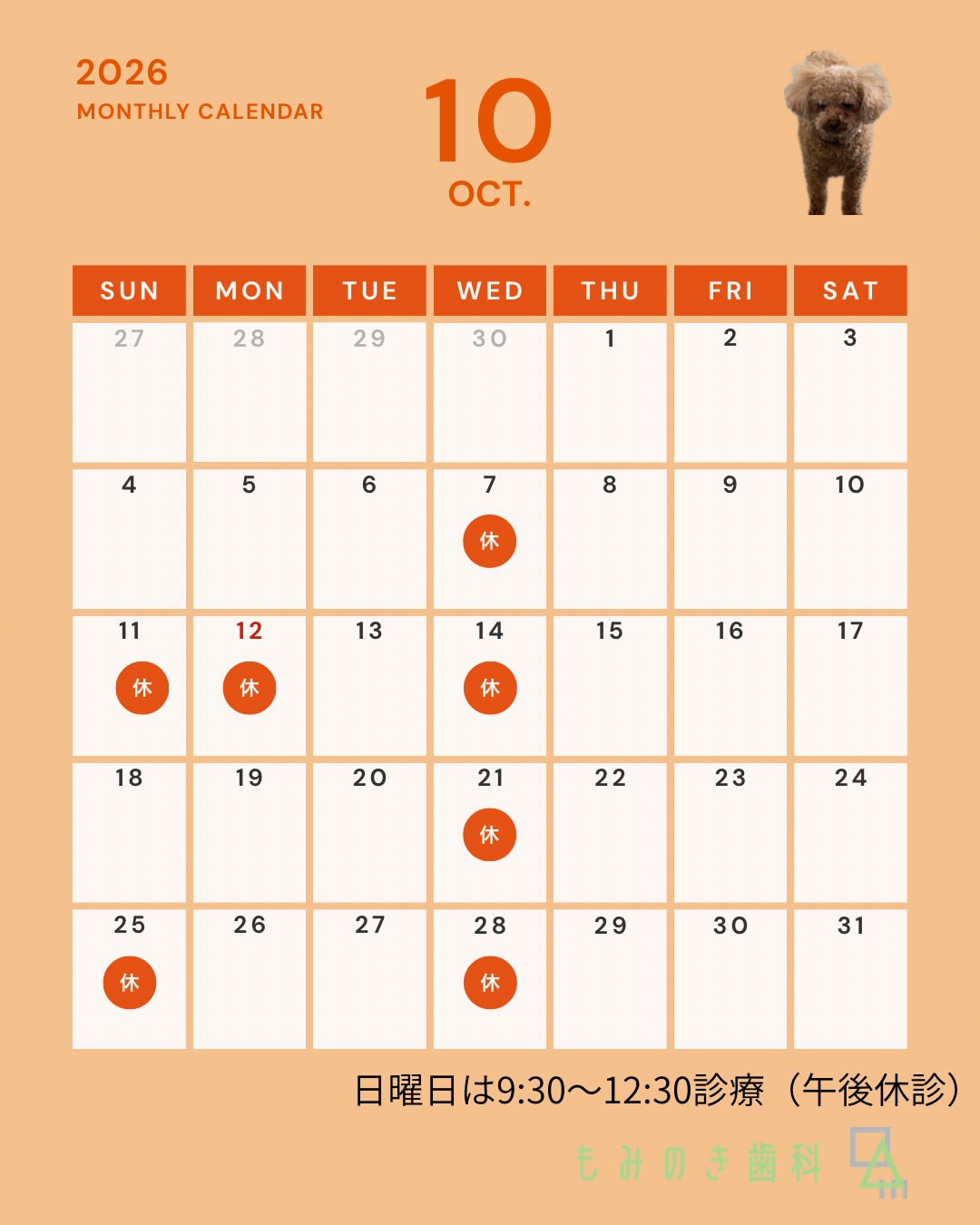 カラフル　シンプル　2026年　1月〜12月　カレンダー 月間　スケジュール　 Instagram投稿(45)